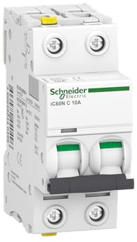 Schneider Electric A9F04210 Leitungsschutzschalter iC60N, 2P, 10A, C Charakteristik