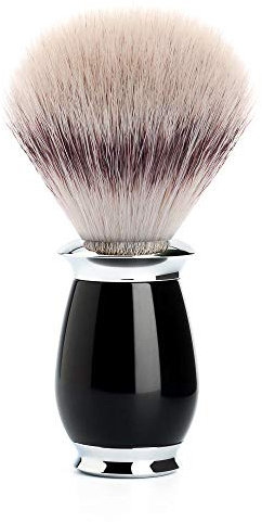 MÜHLE Rasierpinsel - Purist Serie - Silvertip Fibre - Edelharz schwarz