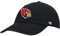 '47 NFL Arizona Cardinals Clean Up Unisex-Baseballkappe, Verstellbarer Riemenverschluss, Einheitsgröße, Team Logo, Farbe Schwarz