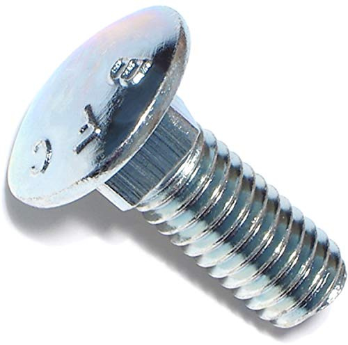 Hard-to-Find Fastener 014973231118 Carriage Bolts, 3/8-16 x 1-Inch, 100-Piece