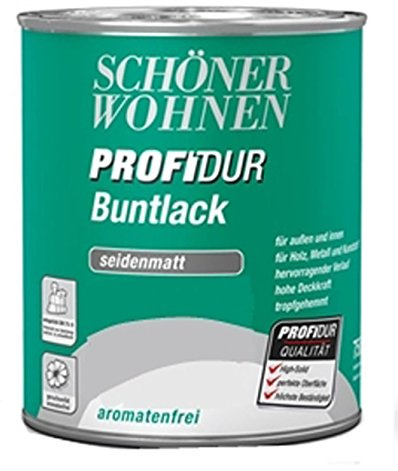 Schöner Wohnen ProfiDur Buntlack 0,75L enzianblau Ral 5010 seidenmatt