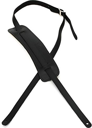 Fender Super Deluxe Vintage-style Guitar Strap, 2in, Black