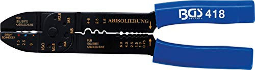 BGS 418 | Pince à sertir et dénuder | 235 mm