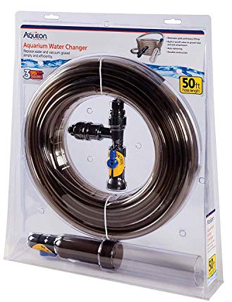 Aqueon Aquarium Fish Tank Water Changer With 50 Foot Hose
