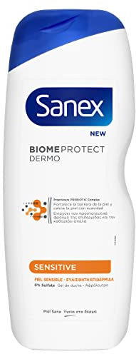 Sanex dermo sensitive shower gel sensitive skin 600ml