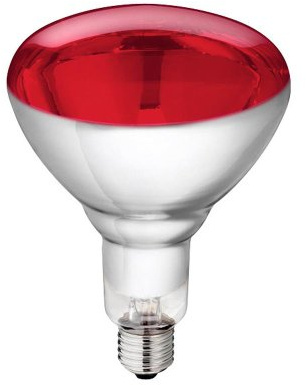 Philips Hartglaslampe Philips 150W 240V, rot