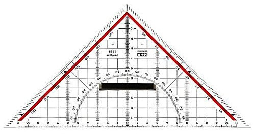 Paperfoxx 22 cm geo triangel med handtag