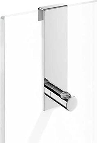 ZACK 40089 BATOS Haken für Glasduschwand, Edelstahl hochglänzend,14 cm