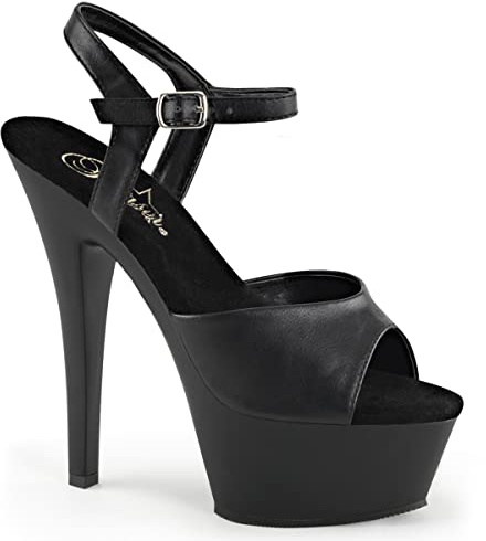 Pleaser damkudde – 209 platå, svart, 41 EU