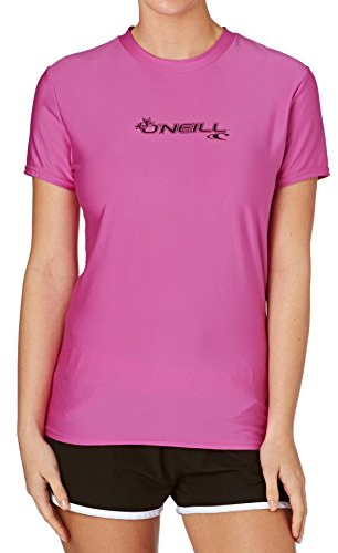 O'Neill Wetsuits Camisa de Sol de Manga Corta Basic Skins para Mujer