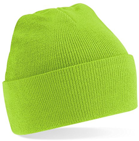Beechfield unisex Turn-up beanie basebollkeps