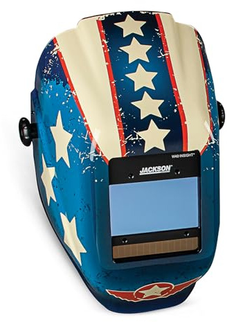 Jackson Safety Insight Auto Darkening Welding Helmet, ADF Hood - ANSI Z87.1