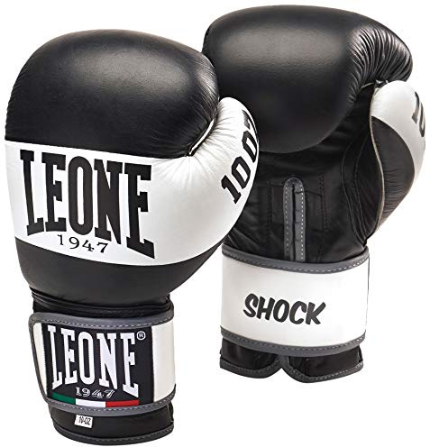 LEONE 1947 Guantes de boxeo SHOCK negro/16 oz, GN047