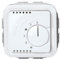 Kopp Paris Raumthermostat Wechsler, zum Heizen und Kühlen, Temperaturbereich 5ºC-30ºC, Nachtabsenkung, 5(2)AX, 250V~, 1100W, IP20, arktis-weiß, 290402010