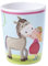 HABA Kinderbecher Vicki & Pirli – Stabiler Melamin-Becher – Spülmaschinengeeignet – Kindgerechte Größe – Ab 12 Monaten – 1300388001