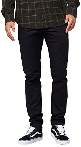 Dickies arbetsbyxor för män Skinny rak, Svart, 32W x 32L