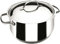 LACOR - 32028 - Cacerola con Tapa Basic 28 cm INOX
