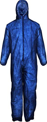 ASATEX Polypropylen Schmutzschutzoverall PP-3, blau, Gr. L (50 Stück)