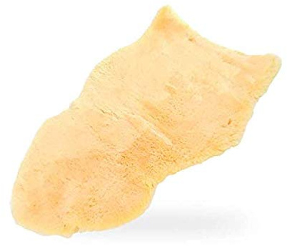 Medical Sheepskin Pelt Pads for Bedsores and Pressure Sores, Large Size (38” x 24” x 1”)
