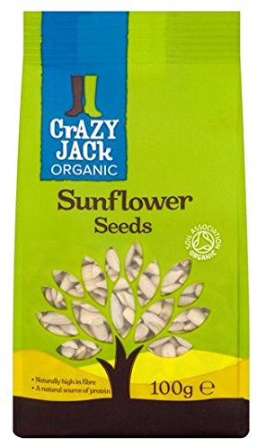 Crazy Jack Semillas de girasol orgánicas 100g