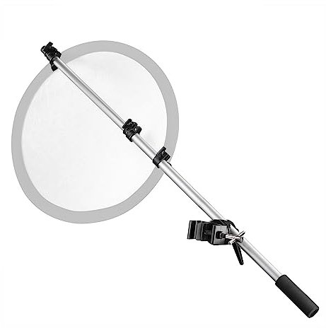 Walimex pro Reflektorhalter mit Klemme 44-150 cm (inkl. Transporttasche)
