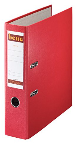 Bene Ordner 291400 A4 80mm rot
