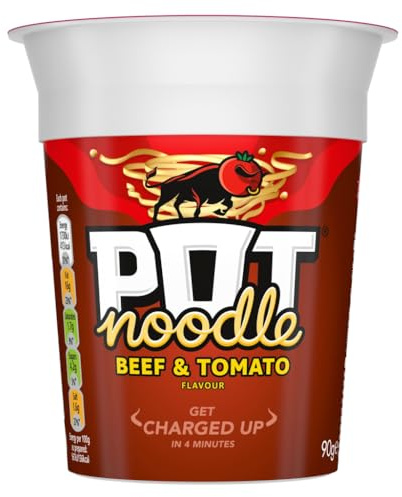 Pot Noodle Beef & Tomato Flavour, 90g