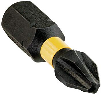 DEWALT Extreme Flextorq Schrauber-Bit (Ph2, 25mm Gesamtlänge, hohe Passgenauigkeit, lange Standzeit, für alle Schraubarbeiten), 5 Stück DT7994T-QZ Multicolor