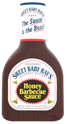 Sweet Baby Rays Honey Barbecue Sauce 510g (Sweet Baby Rays Honig Barbecue Soße) , 1er Pack