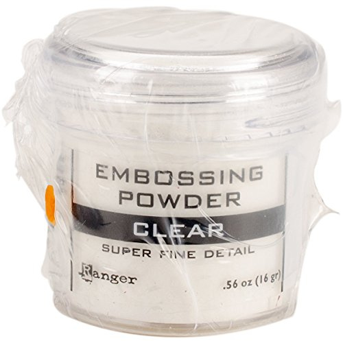 Ranger Embossing Powder, 0.56 Ounce Jar, Clear