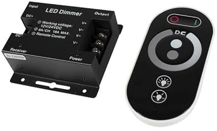B·LED BARCELONA LED Regolatore/dimmer con comando RF a sfioramento per strisce monocolore 12/24V 18A