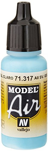 AV Vallejo Model Air 17ml -AII SV. Gol Light Blue
