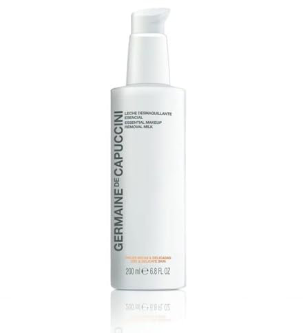 Germaine de Capuccini - Leche Desmaquillante Esencial 200 ml - Limpia impurezas y maquillaje - Para pieles secas y sensibles - Propiedades calmantes, antioxidantes y hidratantes