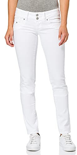 LTB Jeans Damen Molly Jeans, Weiß, 28W / 32L