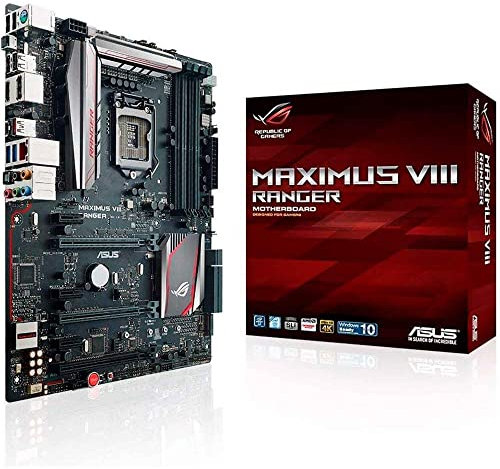 Asus Maximus VIII Ranger Gaming Scheda Madre, Nero