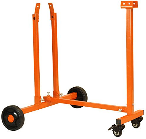 Forest Master FMTW10 Adjustable Trolley & Wheels Log Splitter Stand - Compatible with FM5, FM8, and FM10 Models - Log Splitter Accessories