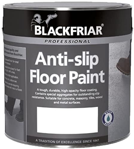 Blackfriar Anti Slip Floor and Step Safety Paint Mid Grey - 1 Litre