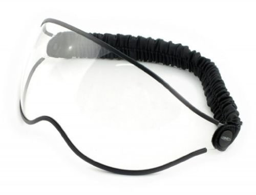 DMD Vintage Goggle Clear Visier Brille mit Band