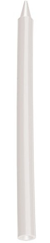 Jovi - Crayons Student, Scatola da 25 pastelli in plastica, Colore Bianco, Ideali dai 3 Anni, Resistente e performanti, Senza Glutine