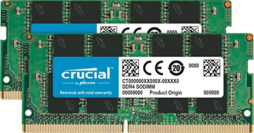 CRUAH Crucial 32GB Kit (16GBx2) DDR4 2133 MT/s (PC4-17000) DR x8 260-Pin SODIMM - CT2K16G4SFD8213