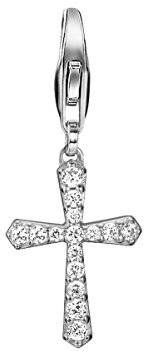 ESPRIT Jewels Damen-Charm 925 Sterling Silber Belief Glam ESCH91424A000