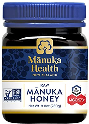Manuka Health Miele di Manuka MGO 550+ Manuka Honey, contenuto di metilgliossale (MGO) naturale - 250 g