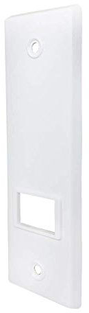 DIWARO.® Wicklerblende für Gurtwickler | Lochabstand 137 mm | Kunststoff weiß | Abdeckplatte zur Abdeckung von handelsüblichen Gurtwicklern