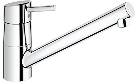 Grohe Concetto Küchenarmatur, flacher Auslauf, Schwenkbereich 140Degree 32659001 Chrom (alte Variante)