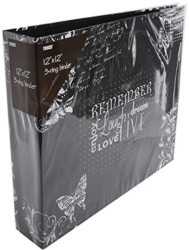 Pioneer Photo Albums T-12CHLK Remember Scrapbook 12 x 12 Inch