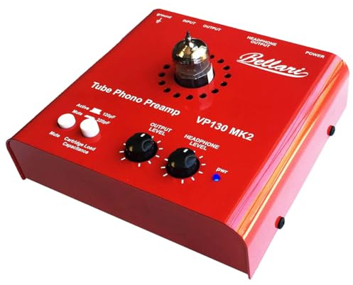 Bellari VP130 Mm Tube Phono Preamplifier With Headphone Amplifier