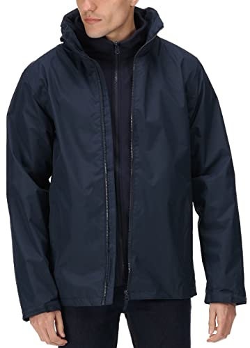 Regatta Herren Professional Men's Classic Waterproof 3 in 1 Jacket, Blue, S