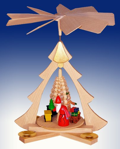 Rudolphs Schatzkiste Montañas del Mineral del Arte los 28cm de la pirámide de la pirámide de la Tabla del Reparto de Regalos de la pirámide de la Navidad Nuevas