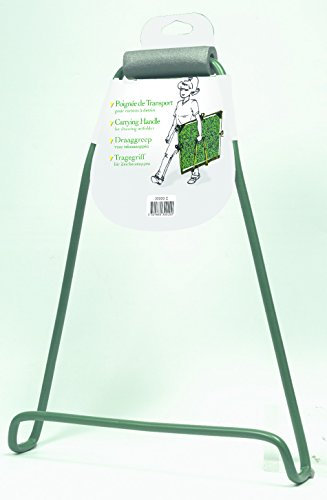 Clairefontaine 30000C - Tragegriff für Zeichenmappe aus PVC, leicht und praktisch, 54x38x6 cm, Grün, 1 Stück