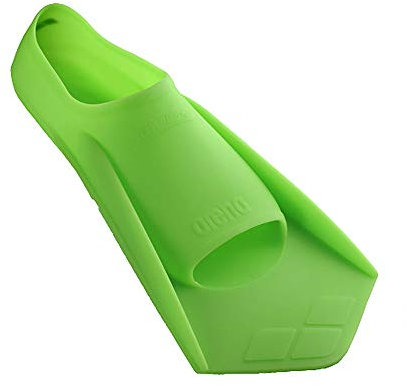 arena Powerfin Schwimmflossen, Trainingsflossen für Erwachsene, 100% Silikon, Bequeme und Kurze Schwimmflossen